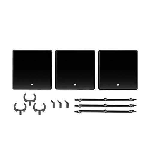 The Simple Stand x3 Black (for Figures & Models)
