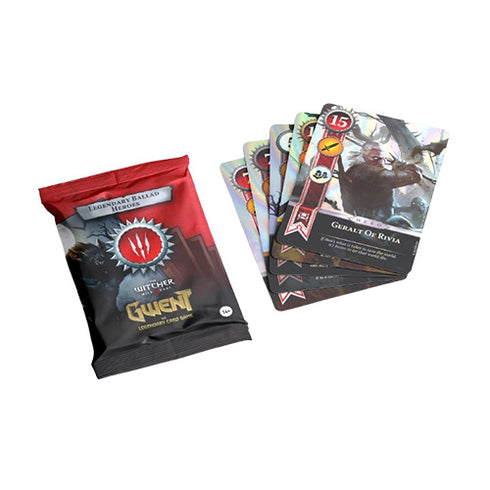 The Witcher Gwent Legendary Ballad Monsters Card Set