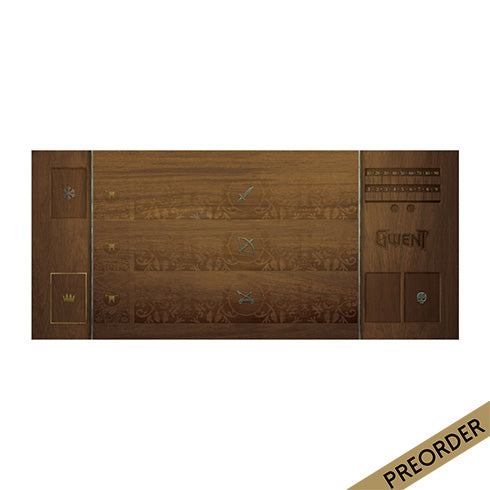 The Witcher Gwent Original Wood 1-Player Playmat