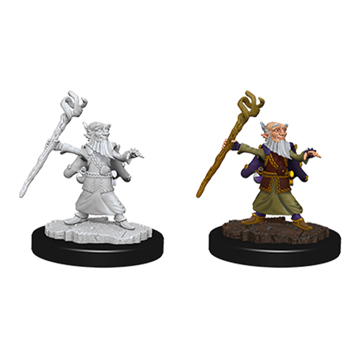 D&D Nolzurs Marvelous Unpainted Miniatures Male Gnome Wizard