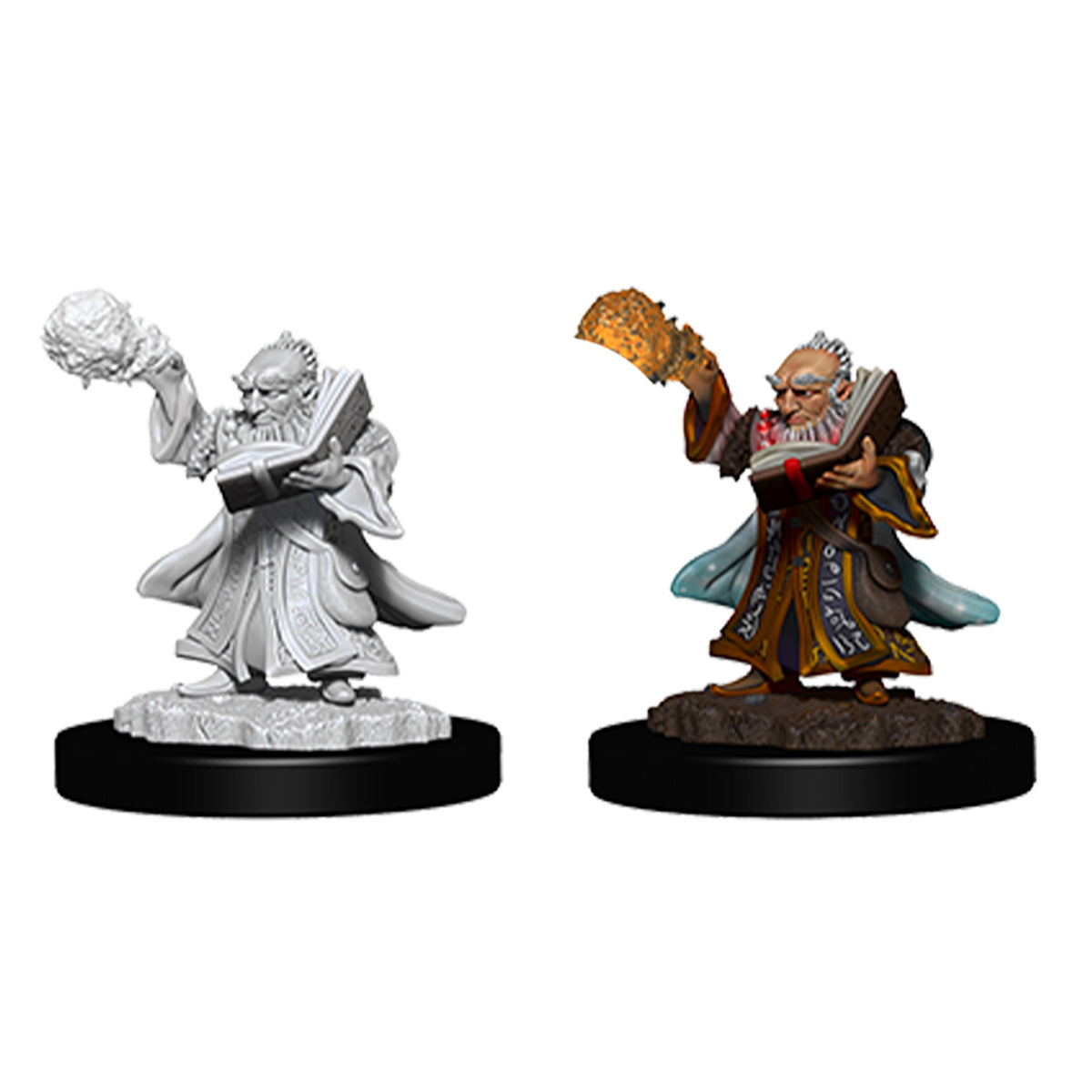 D&D Nolzurs Marvelous Unpainted Miniatures Male Gnome Wizard