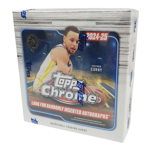 Topps 2024 2025 Chrome NBA Basketball Mega Box