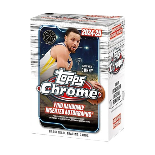 Topps 2024 2025 Chrome NBA Basketball Value Blaster Box