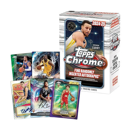 Topps 2024 2025 Chrome NBA Basketball Value Blaster Box