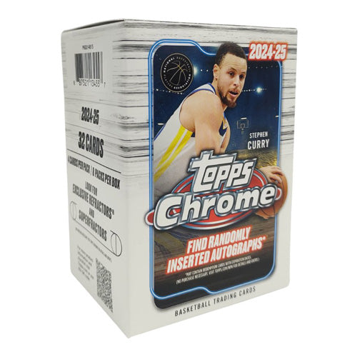 Topps 2024 2025 Chrome NBA Basketball Value Blaster Box