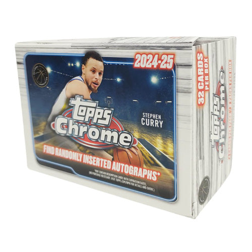 Topps 2024 2025 Chrome NBA Basketball Value Blaster Box