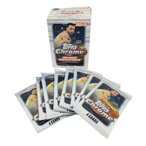 Topps 2024 2025 Chrome NBA Basketball Value Blaster Box