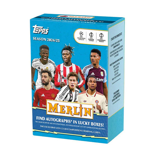 Topps 2024 2025 UEFA Club Competiton Merlin Value Box