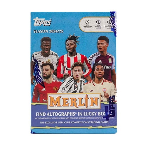 Topps 2024 2025 UEFA Club Competiton Merlin Value Box