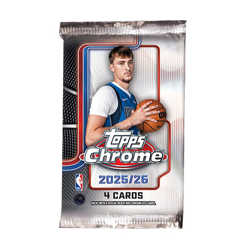 Topps 2025 2026 NBA Basketball Chrome Value Box