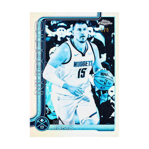 Topps 2025 2026 NBA Basketball Chrome Value Box