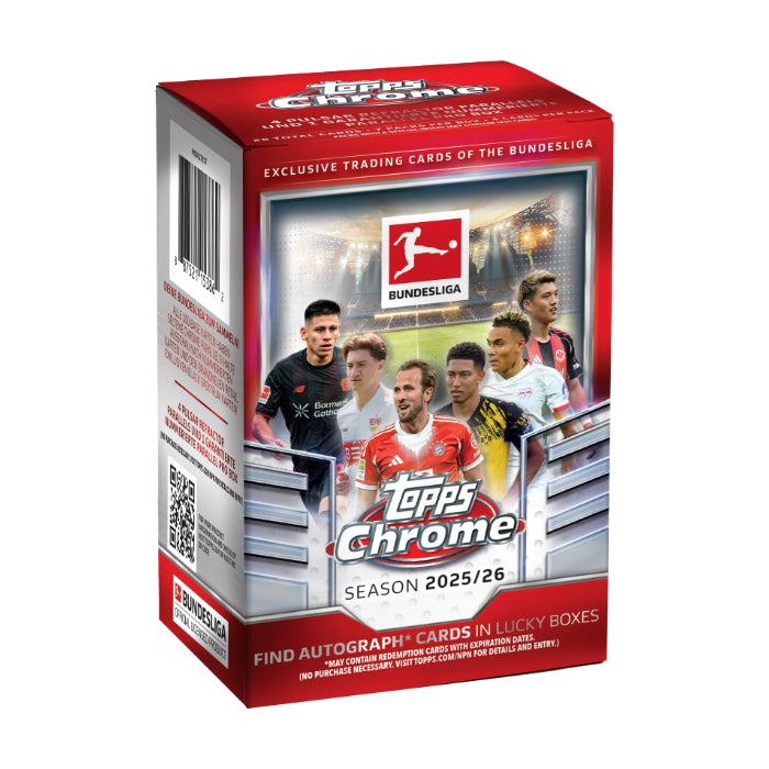 Topps Bundesliga Chrome 2025/2026 Value Box