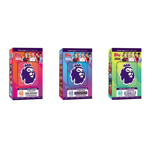 Topps Premier League 2026 Mega Tin (Set of 3)