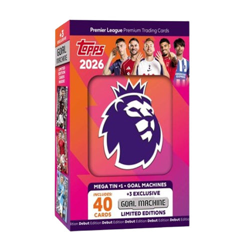 Topps Premier League 2026 Mega Tin (Set of 3)