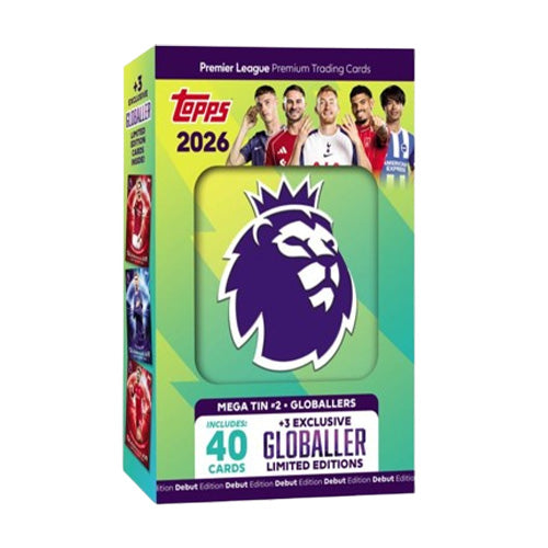 Topps Premier League 2026 Mega Tin (Set of 3)