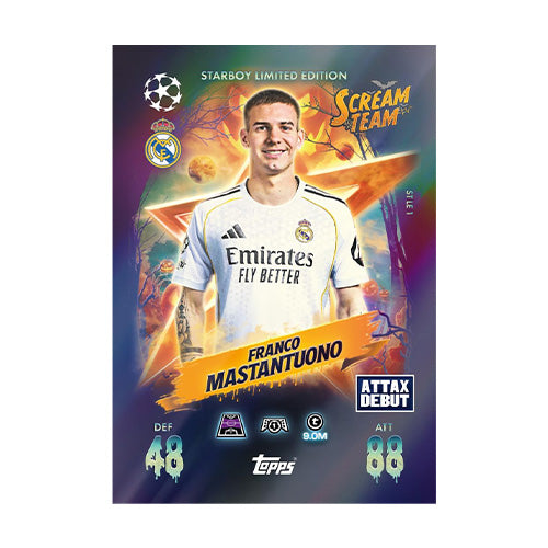 Topps UCC Match Attax 2025/2026 Edition Eco Hanger Box Scream Team