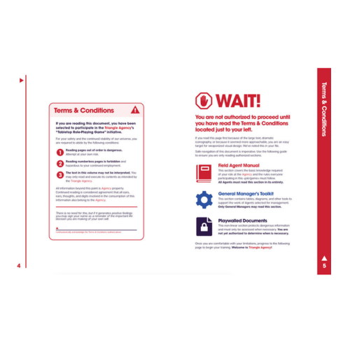 Triangle Agency RPG Core Rulebook