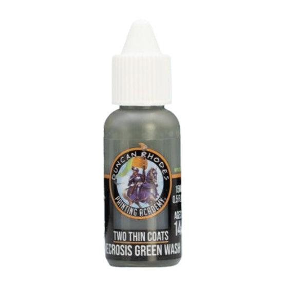 Two Thin Coats Necrosis Green Wash 15ml