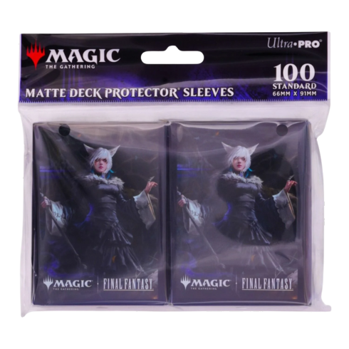 ULTRA PRO Magic MTG Final Fantasy 100ct Deck Protector Sleeves Commander B