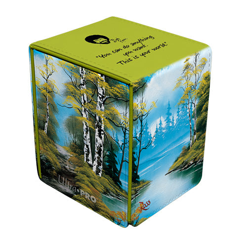 ULTRA PRO Bob Ross Lakeside Path Alcove Flip Deck Box