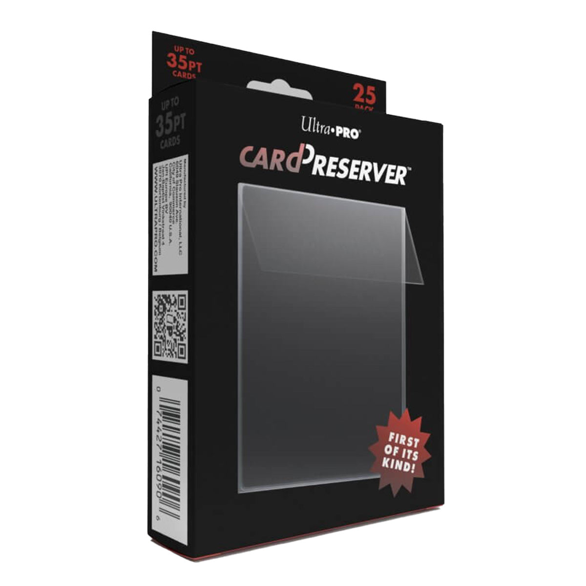 ULTRA PRO CardPreserver 25pk - Resealable Semi-Rigid Sleeves