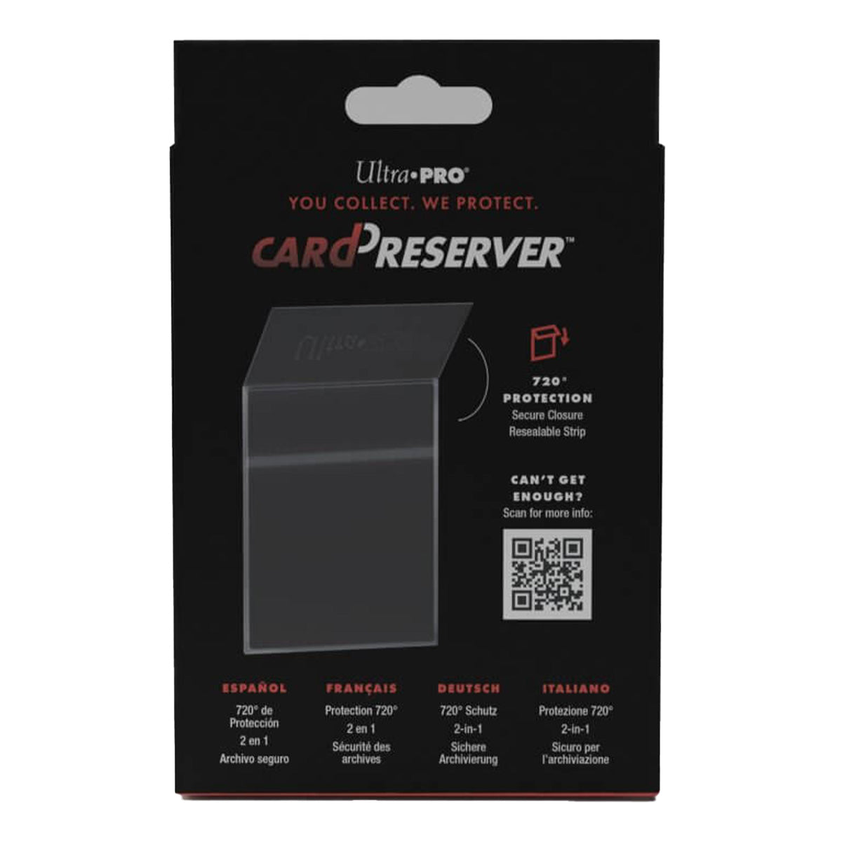 ULTRA PRO CardPreserver 25pk - Resealable Semi-Rigid Sleeves