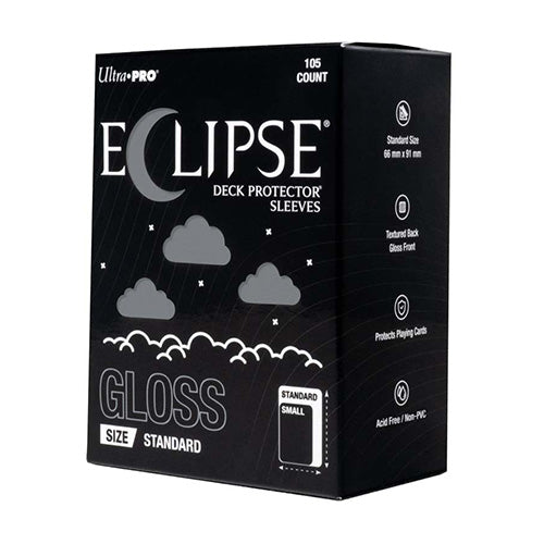 ULTRA PRO ECLIPSE Gloss Standard Smoke Grey Sleeves 105ct