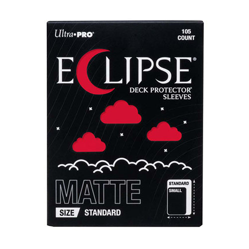 ULTRA PRO ECLIPSE Matte Standard Apple Red Sleeves 105ct