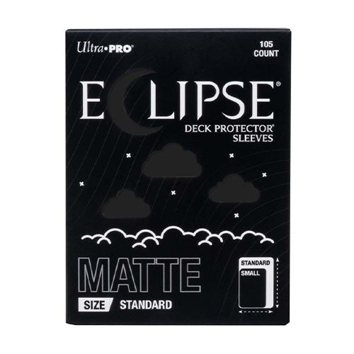 ULTRA PRO ECLIPSE Matte Standard Jet Black Sleeves 105ct