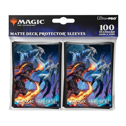 ULTRA PRO Magic MTG Final Fantasy 100ct Deck Protector Sleeves v3