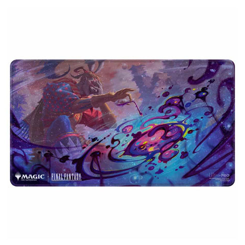ULTRA PRO Magic MTG Final Fantasy Black Stitched Playmat Premium Holofoil