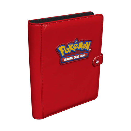 ULTRA PRO Pokemon Premium Red Snap Binder