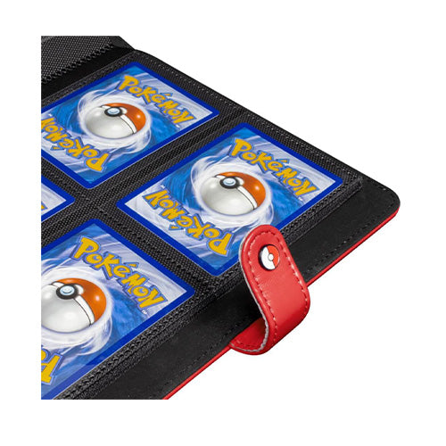 ULTRA PRO Pokemon Premium Red Snap Binder