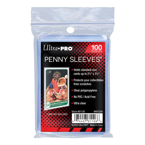 ULTRA PRO Soft Penny Sleeves 100pc