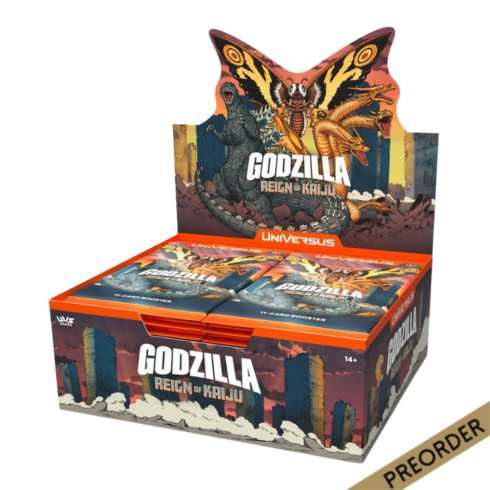 UniVersus Godzilla Reign of Kaiju Booster Box