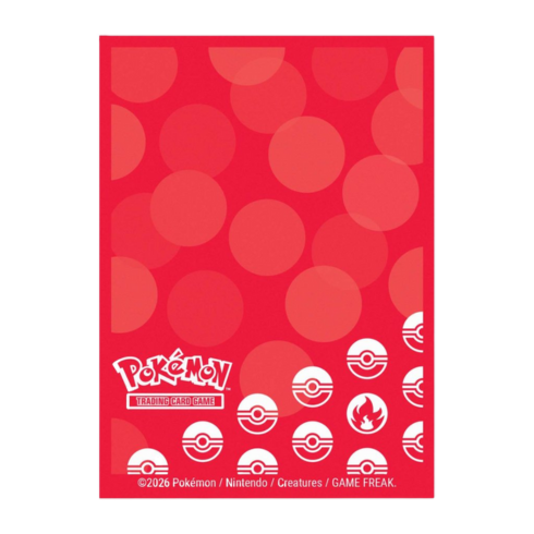 Ultra Pro Pokemon TCG Energy 65ct Deck Protector Sleeves Fire Type