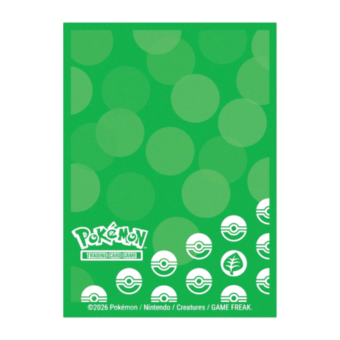 Ultra Pro Pokemon TCG Energy 65ct Deck Protector Sleeves Grass Type