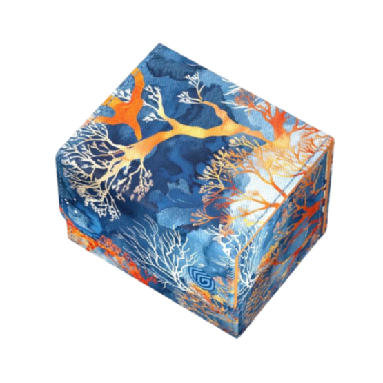 Ultimate Guard Sidewinder 100+ Xenoskin Deck Box - 2025 Exclusive Coral Places - Fiery Reef