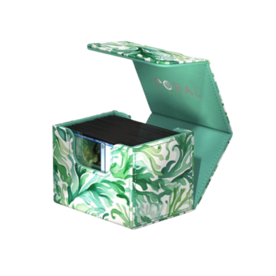 Ultimate Guard Sidewinder 100+ Xenoskin Deck Box - 2025 Exclusive Coral Places - Kelp Forest
