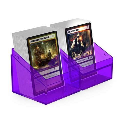 Ultimate Guard Boulder 100+ Clear Amethyst Deck Box