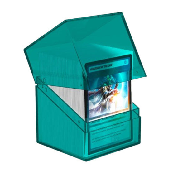 Ultimate Guard Boulder 100+ Clear Malachite Deck Box