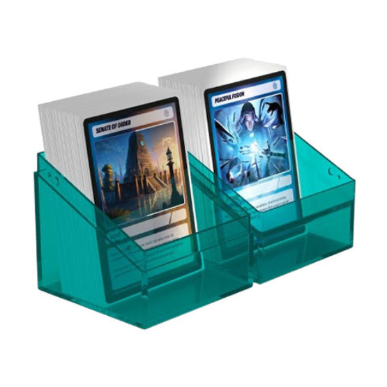 Ultimate Guard Boulder 100+ Clear Malachite Deck Box