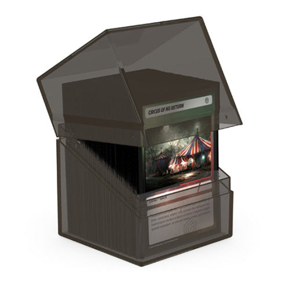 Ultimate Guard Boulder 100+ Clear Onyx Deck Box