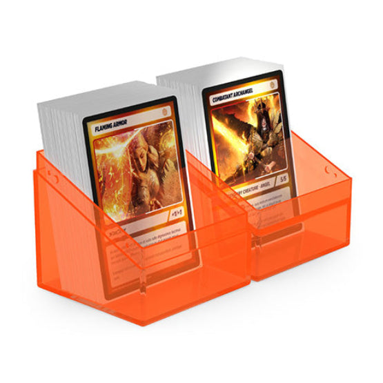 Ultimate Guard Boulder 100+ Clear Poppy Topaz Deck Box