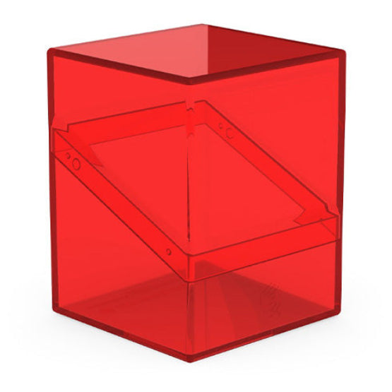 Ultimate Guard Boulder 100+ Clear Ruby Deck Box