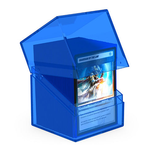 Ultimate Guard Boulder 100+ Clear Sapphire Deck Box