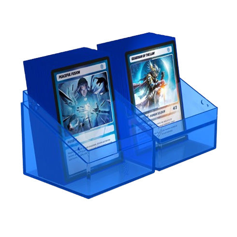 Ultimate Guard Boulder 100+ Clear Sapphire Deck Box