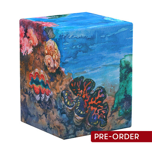 Ultimate Guard Boulder 100+ Earth Day 2026 Coral Places Seablue Hush Deck Box