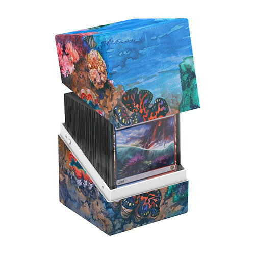 Ultimate Guard Boulder 100+ Earth Day 2026 Coral Places Seablue Hush Deck Box