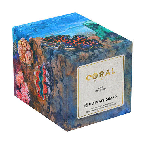 Ultimate Guard Boulder 100+ Earth Day 2026 Coral Places Seablue Hush Deck Box